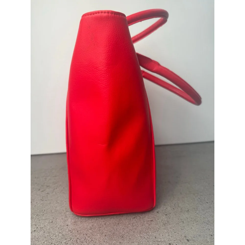 Women's Vessel Tote Bag Red/Silver One Size